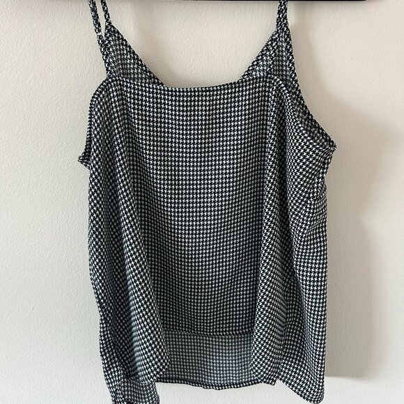 Halogen Women’s Black & White V-Neck Camisole Size M - Picture 4 of 4